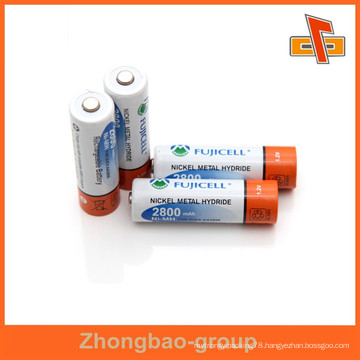 customizable heat sensitive shrinkable printable shrink wrap tube with your logo for battery package